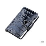 Cuir verni de style crocodile pour hommes