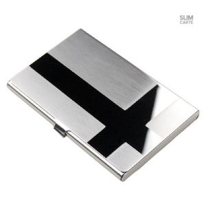 Porte-cartes en métal gravé - Le Classique™