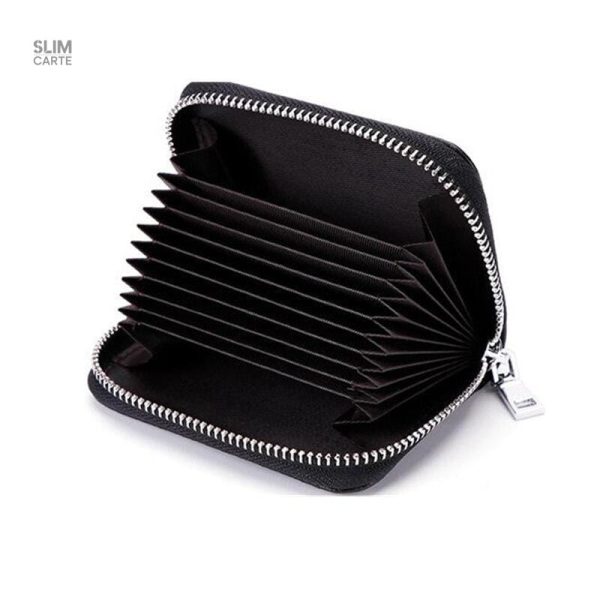 Porte-cartes en cuir chic et fonctionnel