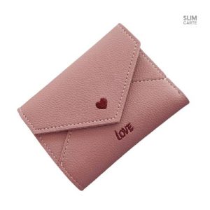 Porte-monnaie enveloppe imprimé love - Le Classique™