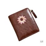 Porte-monnaie pratique avec impression florale