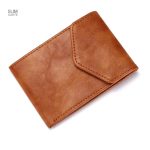 Élégant portefeuille en cuir pour hommes et femmes