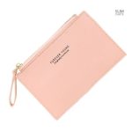 Portefeuille unisexe en simili cuir élégant