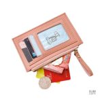 Portefeuille pratique en simili cuir chic