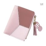 Accessoire de mode unisexe, porte-monnaie court pratique