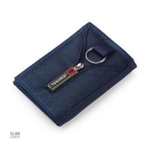 Accessoire de mode : porte-monnaie avec porte-clés en tissu