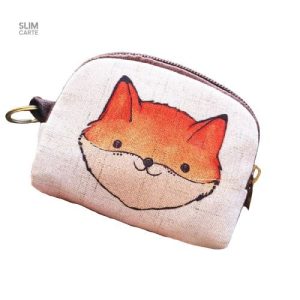 Porte-monnaie en tissu animal imprimé - Le Classique