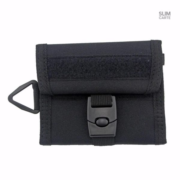 Portefeuille compact design armée, style classique