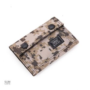 Porte-monnaie durable en tissu avec style militaire