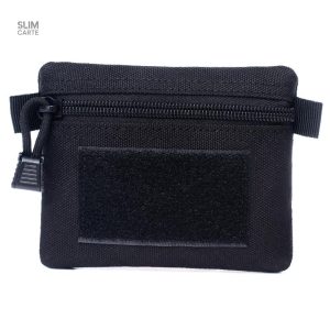 Portefeuille compact en tissu robuste