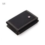 Porte-monnaie élégant en tissu, disponible en différentes couleurs