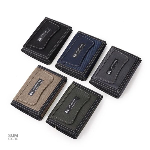 Porte-monnaie unisexe en tissu, compagnon de poche idéal