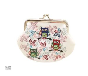 Accessoire de mode clic clac avec motif hibou