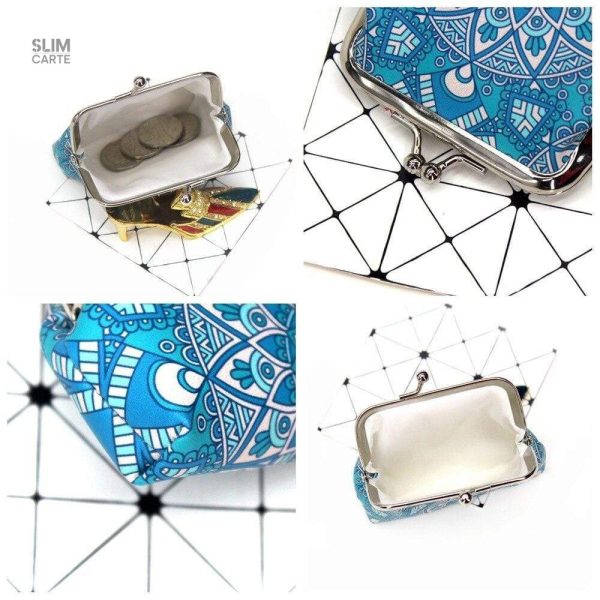 Porte-monnaie compact et esthétique pour tous les jours