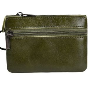 Porte-clés inclus avec le porte-monnaie en cuir