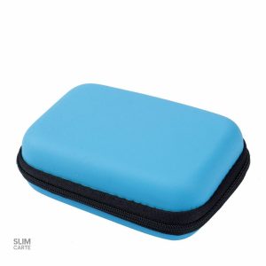 Porte-monnaie minimaliste avec glissière