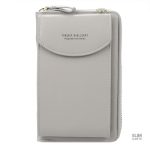 Portefeuille unisexe bandoulière, design élégant