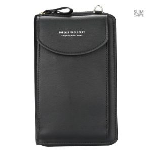 Accessoire de mode : portefeuille à bandoulière