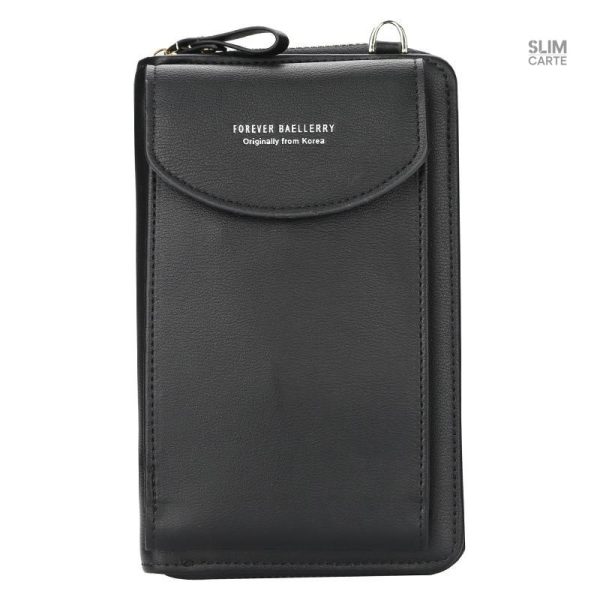 Accessoire de mode : portefeuille à bandoulière