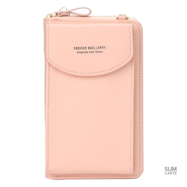 Élégant portefeuille unisexe avec bandoulière