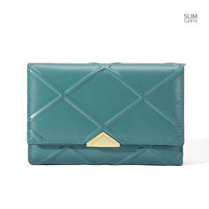 Portefeuille géométrique avec boucle triangle - Le Classique™