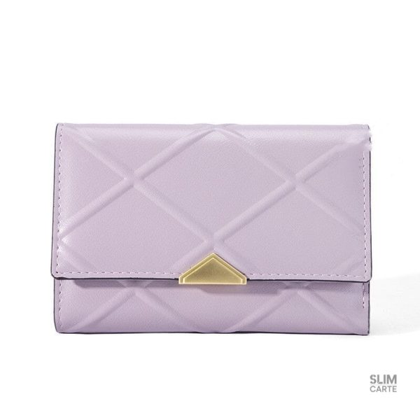 Pièce unique : portefeuille géométrique avec boucle triangulaire