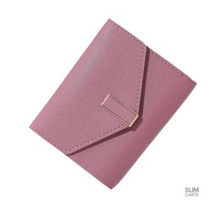 Portefeuille court couleur unie - Le Classique™