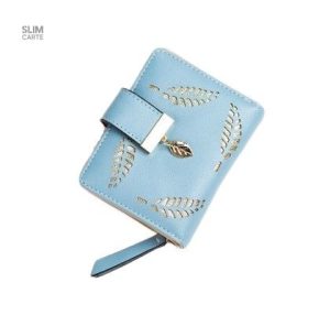 Portefeuille unisexe en cuir, pratique et durable