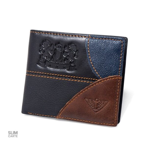 Portefeuille court en cuir véritable - Le Classique™