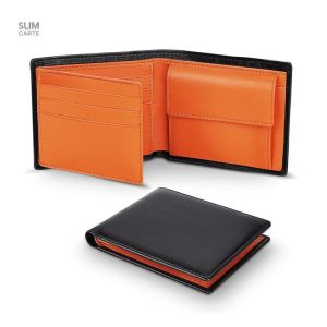 Portefeuille court en cuir RFID - L’Absolu™