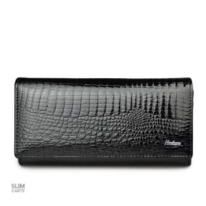 Portefeuille en cuir crocodile de luxe - L’Absolu™