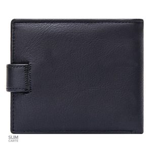 Portefeuille classique en cuir, idéal pour une utilisation quotidienne