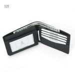 Portefeuille classique en cuir, anti-vol RFID