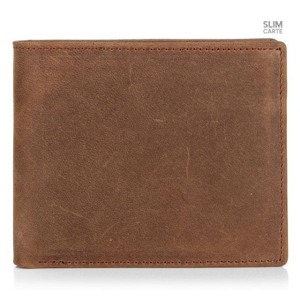 Portefeuille en cuir vintage classique - Le Classique™