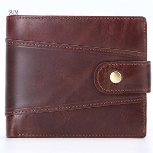 Portefeuille en cuir authentique rétro - L’Absolu™