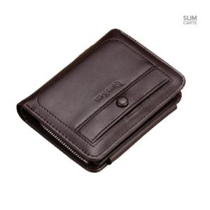 Portefeuille compact style classique - Le Classique™