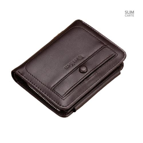 Portefeuille compact style classique - Le Classique™