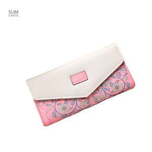 Portefeuille floral élégant pour homme et femme