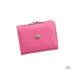 Portefeuille unisexe avec motif coeur élégant