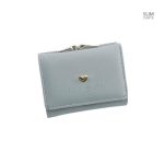 Portefeuille avec décoration coeur, pratique et chic