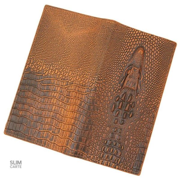 Portefeuille en relief, style classique et raffiné