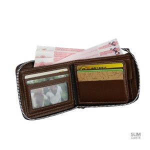 Portefeuille masculin et féminin, look classique et moderne