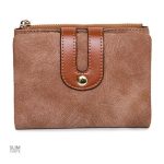 Portefeuille en simili cuir, design classique et pratique