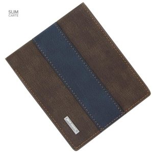 Portefeuille vintage bicolore - Le Classique™