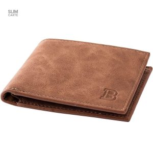 Portefeuille vintage fin pour homme et femme - Le Classique™