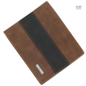 Accessoire vintage, portefeuille bicolore pour tous les styles