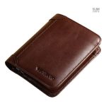 Portefeuille en cuir lisse classique - L’Absolu™