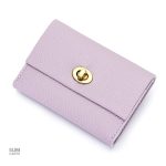 Portefeuille compact en cuir authentique