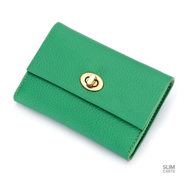 Portefeuille simple et raffiné en cuir