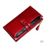 Cuir véritable portefeuille, allure sophistiquée